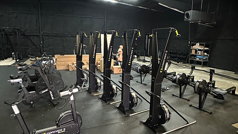 KoR Fitness gym interior - main workout floor