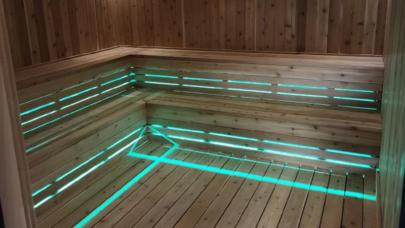 KoR Fitness premium sauna rooms - heat therapy and relaxation